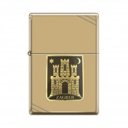 ZIPPO UPALJAČ Zagreb Castle Design Vintage