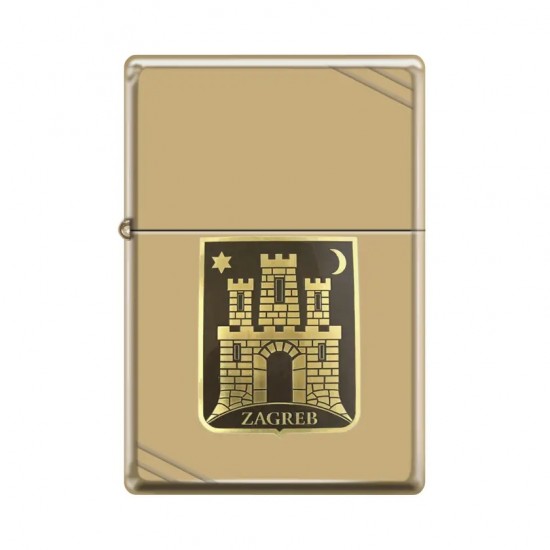 ZIPPO UPALJAČ Zagreb Castle Design Vintage