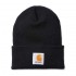 CARHARTT KAPA ACRYLIC WATCH HAT Black