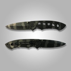 MILTEC NOŽ M. CLIP Camo