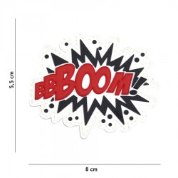 PATCH 3D PVC BOOM! Red