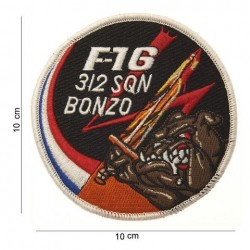 PATCH F-16 312 SQN BONZO