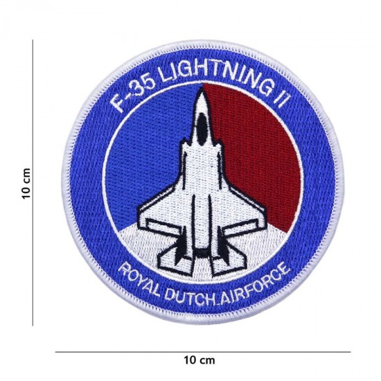PATCH F-35 LIGHTNING II ROYALE DUTCH AF
